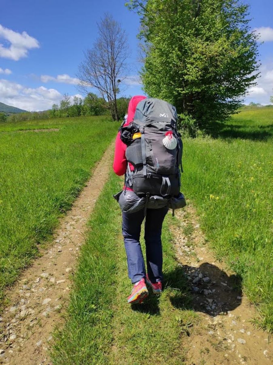 Sur le GR 78 après Nestier